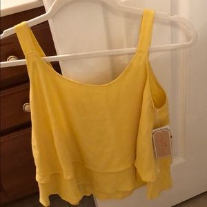 Yellow tank